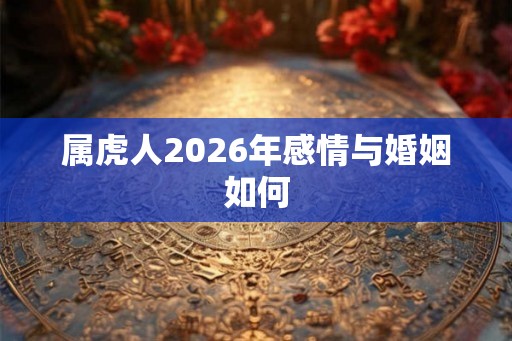 属虎人2026年感情与婚姻如何