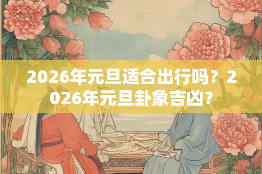 2026年元旦适合出行吗？2026年元旦卦象吉凶？