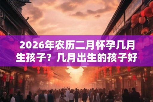 2026年农历二月怀孕几月生孩子？几月出生的孩子好？