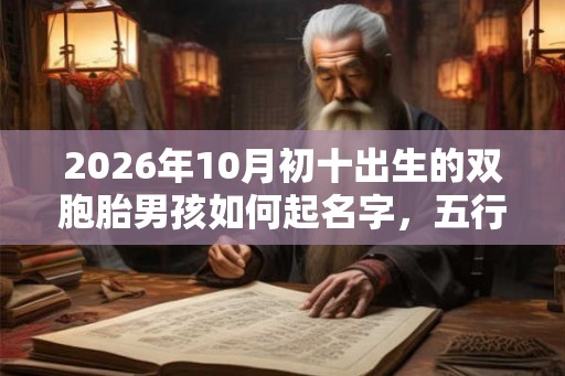 2026年10月初十出生的双胞胎男孩如何起名字,五行属什么? 2026年10月初十出生的双胞胎男孩如何起名字,五行属什么?