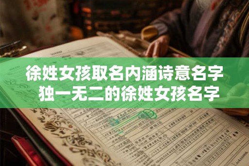 徐姓女孩取名内涵诗意名字  独一无二的徐姓女孩名字2026