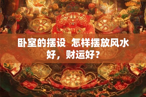 卧室的摆设 怎样摆放风水好,财运好? 卧室的摆设 怎样摆放风水好,财运好?