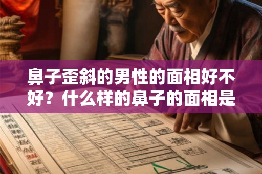 鼻子歪斜的男性的面相好不好？什么样的鼻子的面相是好的？
