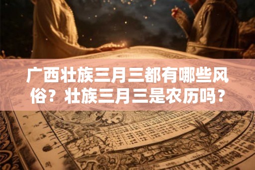 广西壮族三月三都有哪些风俗？壮族三月三是农历吗？