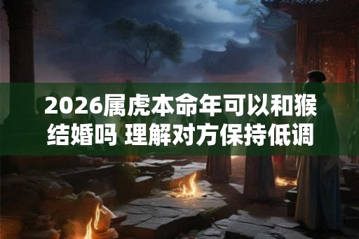 2026属虎本命年可以和猴结婚吗 理解对方保持低调 2026属虎本命年可以和猴结婚吗 理解对方保持低调