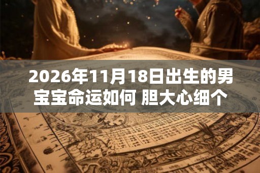 2026年11月18日出生的男宝宝命运如何 胆大心细个性沉着