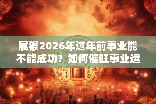 属猴2026年过年前事业能不能成功？如何催旺事业运？