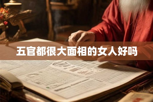 五官都很大面相的女人好吗 五官都很大面相的女人好吗
