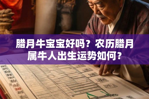 腊月牛宝宝好吗？农历腊月属牛人出生运势如何？