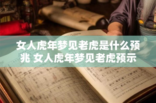 女人虎年梦见老虎是什么预兆 女人虎年梦见老虎预示什么