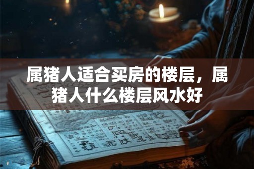 属猪人适合买房的楼层，属猪人什么楼层风水好