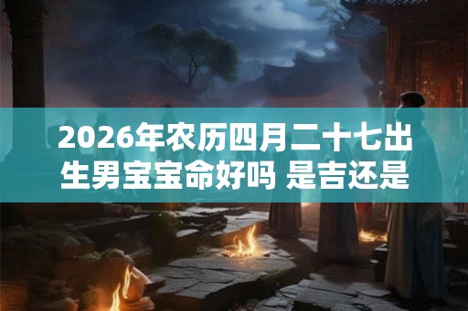 2026年农历四月二十七出生男宝宝命好吗 是吉还是凶 2026年农历四月二十七出生男宝宝命好吗 是吉还是凶