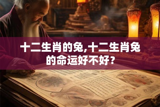 十二生肖的兔,十二生肖兔的命运好不好? 十二生肖的兔,十二生肖兔的命运好不好?