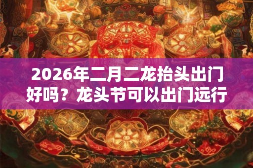 2026年二月二龙抬头出门好吗？龙头节可以出门远行吗？
