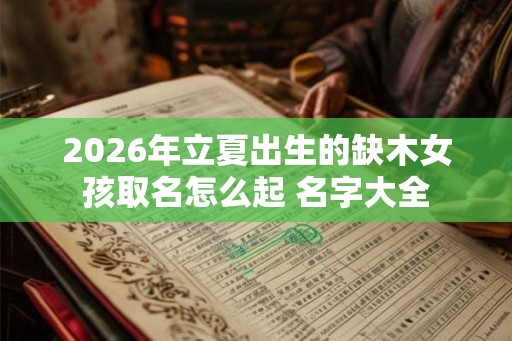 2026年立夏出生的缺木女孩取名怎么起 名字大全 2026年立夏出生的缺木女孩取名怎么起 名字大全