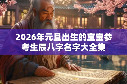 2026年元旦出生的宝宝参考生辰八字名字大全集 2026年元旦出生的宝宝参考生辰八字名字大全集