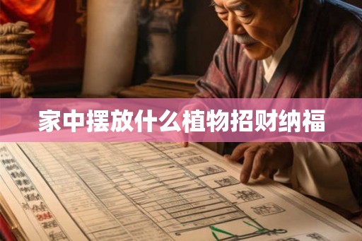 家中摆放什么植物招财纳福