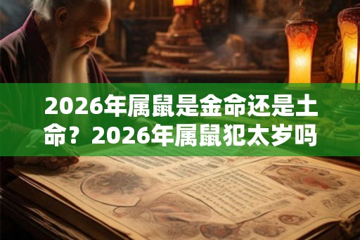 2026年属鼠是金命还是土命?2026年属鼠犯太岁吗? 2026年属鼠是金命还是土命?2026年属鼠犯太岁吗?
