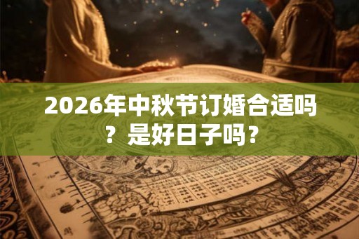 2026年中秋节订婚合适吗?是好日子吗? 2026年中秋节订婚合适吗?是好日子吗?