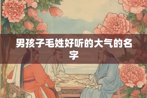 男孩子毛姓好听的大气的名字