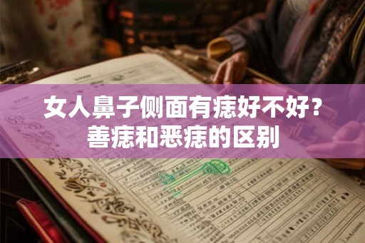女人鼻子侧面有痣好不好?善痣和恶痣的区别 女人鼻子侧面有痣好不好?善痣和恶痣的区别