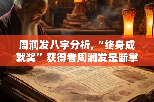 周润发八字分析,“终身成就奖”获得者周润发是断掌吗