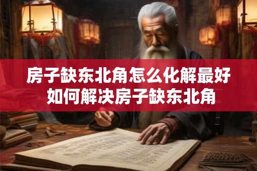 房子缺东北角怎么化解最好 如何解决房子缺东北角