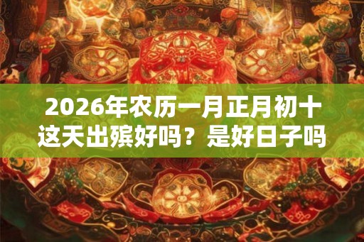 2026年农历一月正月初十这天出殡好吗?是好日子吗? 2026年农历一月正月初十这天出殡好吗?是好日子吗?