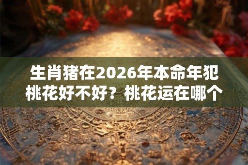 生肖猪在2026年本命年犯桃花好不好？桃花运在哪个方位？