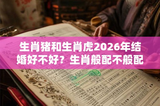 生肖猪和生肖虎2026年结婚好不好？生肖般配不般配？