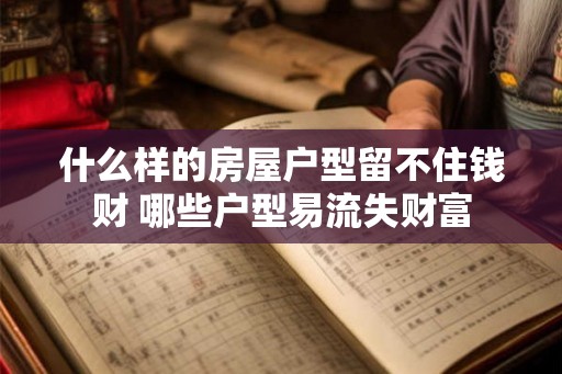 什么样的房屋户型留不住钱财 哪些户型易流失财富