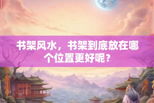 书架风水，书架到底放在哪个位置更好呢？