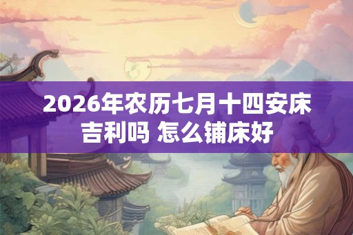 2026年农历七月十四安床吉利吗 怎么铺床好