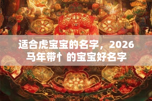 适合虎宝宝的名字，2026马年带忄的宝宝好名字