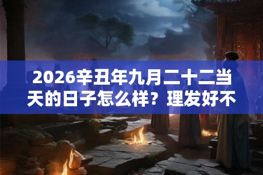 2026辛丑年九月二十二当天的日子怎么样?理发好不好? 2026辛丑年九月二十二当天的日子怎么样?理发好不好?