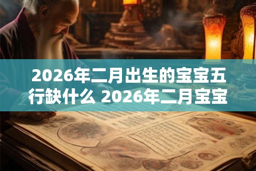 2026年二月出生的宝宝五行缺什么 2026年二月宝宝五行缺什么