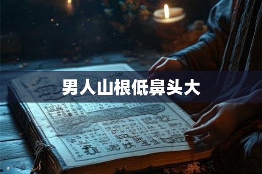 男人山根低鼻头大
