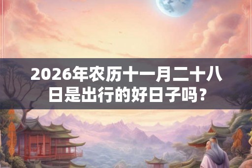 2026年农历十一月二十八日是出行的好日子吗? 2026年农历十一月二十八日是出行的好日子吗?