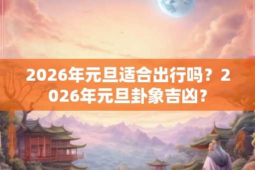 2026年元旦适合出行吗？2026年元旦卦象吉凶？