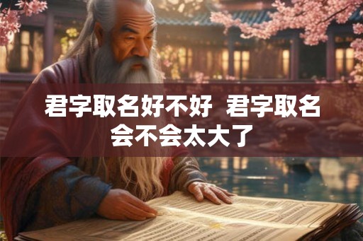 君字取名好不好 君字取名会不会太大了 君字取名好不好 君字取名会不会太大了