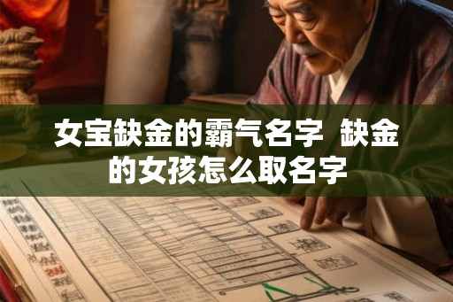 女宝缺金的霸气名字  缺金的女孩怎么取名字