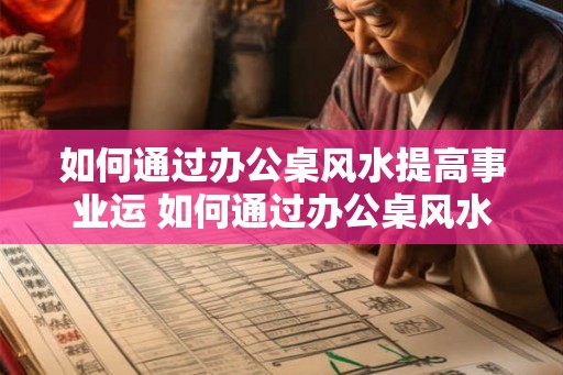 如何通过办公桌风水提高事业运 如何通过办公桌风水提升事业运