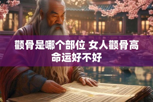颧骨是哪个部位 女人颧骨高命运好不好