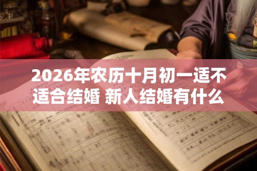 2026年农历十月初一适不适合结婚 新人结婚有什么忌讳 2026年农历十月初一适不适合结婚 新人结婚有什么忌讳
