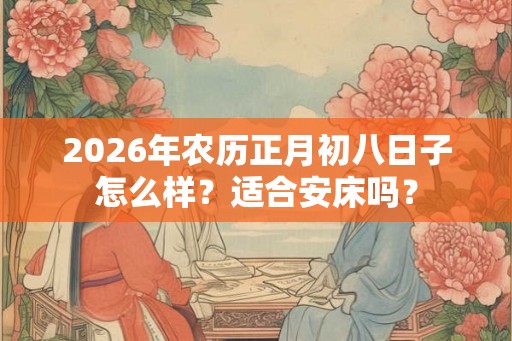 2026年农历正月初八日子怎么样？适合安床吗？