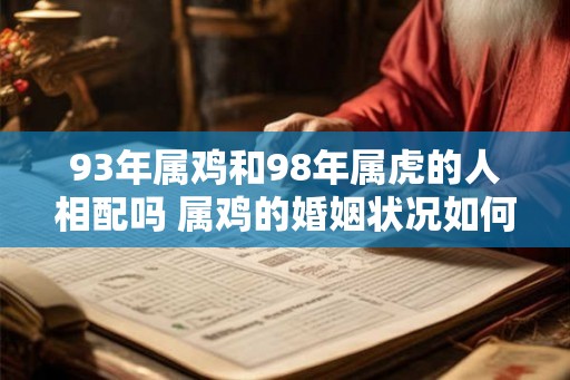 93年属鸡和98年属虎的人相配吗 属鸡的婚姻状况如何