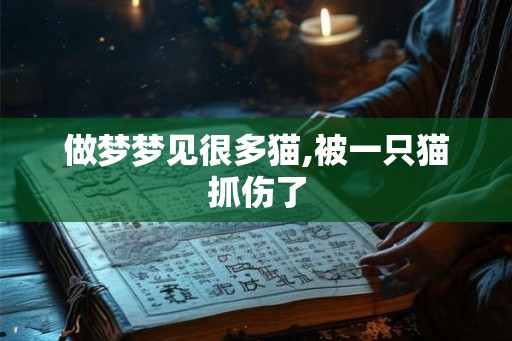 做梦梦见很多猫,被一只猫抓伤了