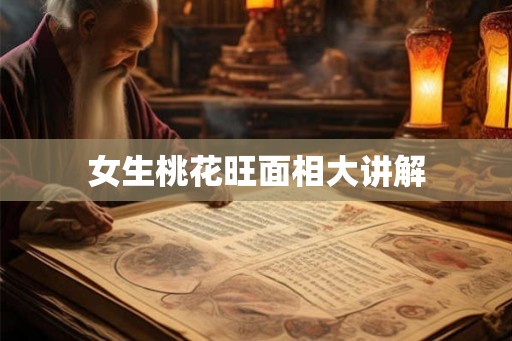 女生桃花旺面相大讲解