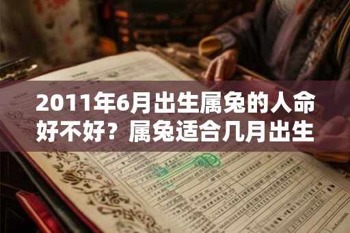 2011年6月出生属兔的人命好不好?属兔适合几月出生? 2011年6月出生属兔的人命好不好?属兔适合几月出生?