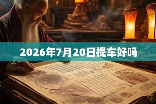 2026年7月20日提车好吗